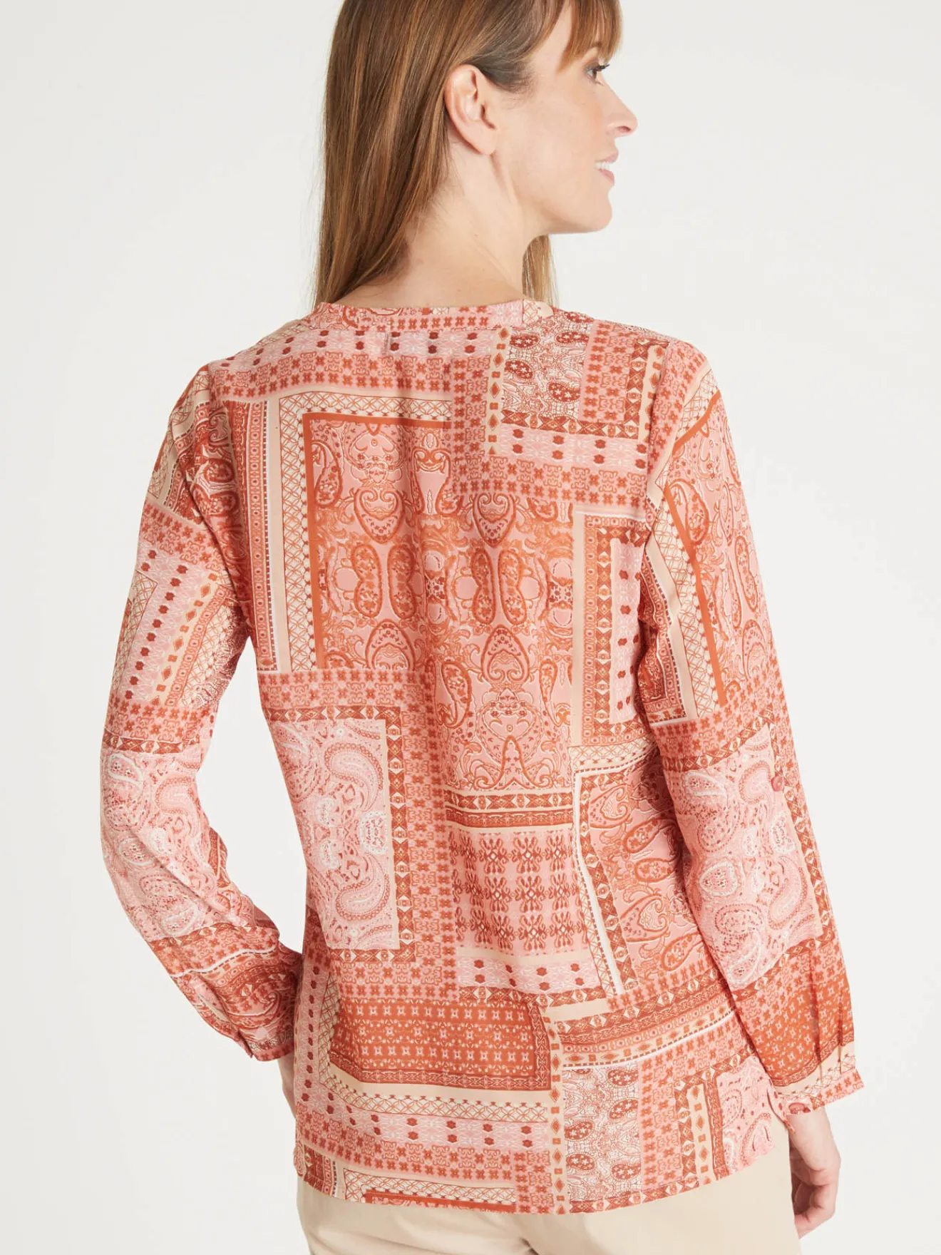 Sale Chemisier tunique fluide Femme Chemisier, Blouse