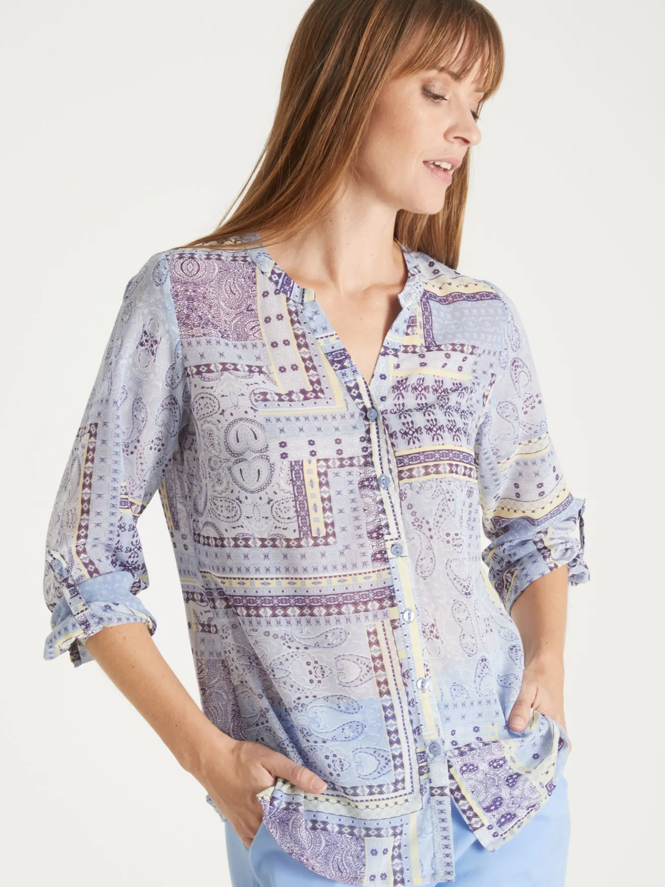 Best Chemisier tunique fluide Femme Chemisier, Blouse