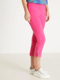 Clearance Corsaire à lacets Femme Pantalon