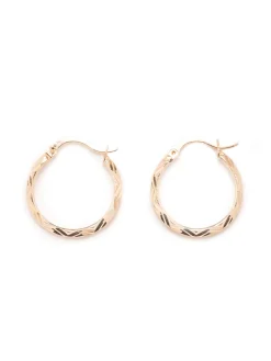 Discount Créoles ciselées Femme Accessoires Et Bijoux