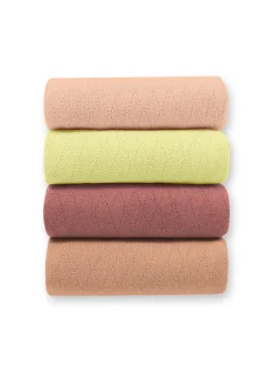 Clearance Culottes en maille jacquard lot de 4 Culotte, Slip, Shorty