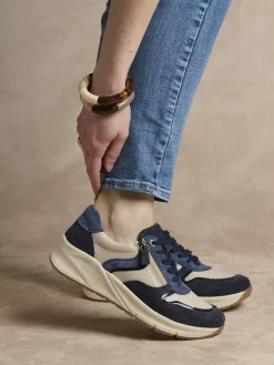 Clearance Derbies à aérosemelle amovible Femme Baskets, Derbies