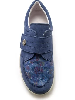 Clearance Derbies à patte scratch fantaisie Femme Baskets, Derbies