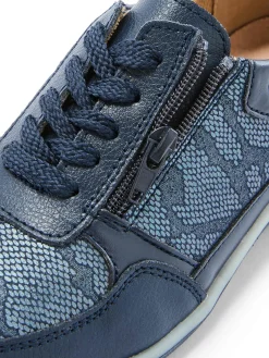 Online Derbies avec lacets et zip Femme Baskets, Derbies