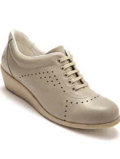 New Derbies cuir à lacets Femme Baskets, Derbies