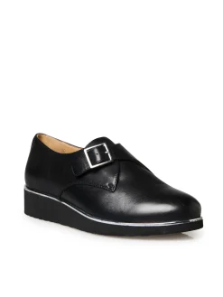 Best Derbies cuir avec boucle Femme Baskets, Derbies