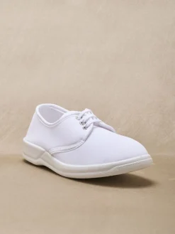 Outlet Derbies en maille légèrement extensible Femme Chaussures En Toile