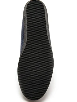 Sale Derbies en toile intérieur éponge Femme Chaussures En Toile