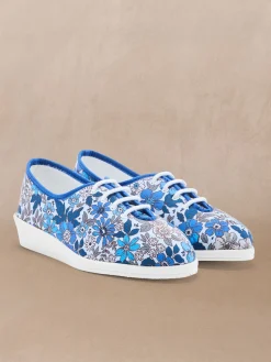 Online Derbies en toile intérieur éponge Femme Chaussures En Toile