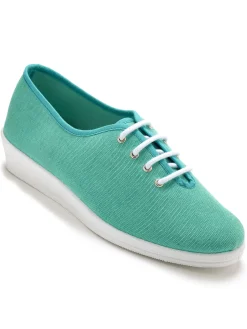 Derbies textile recyclé Femme Chaussures En Toile