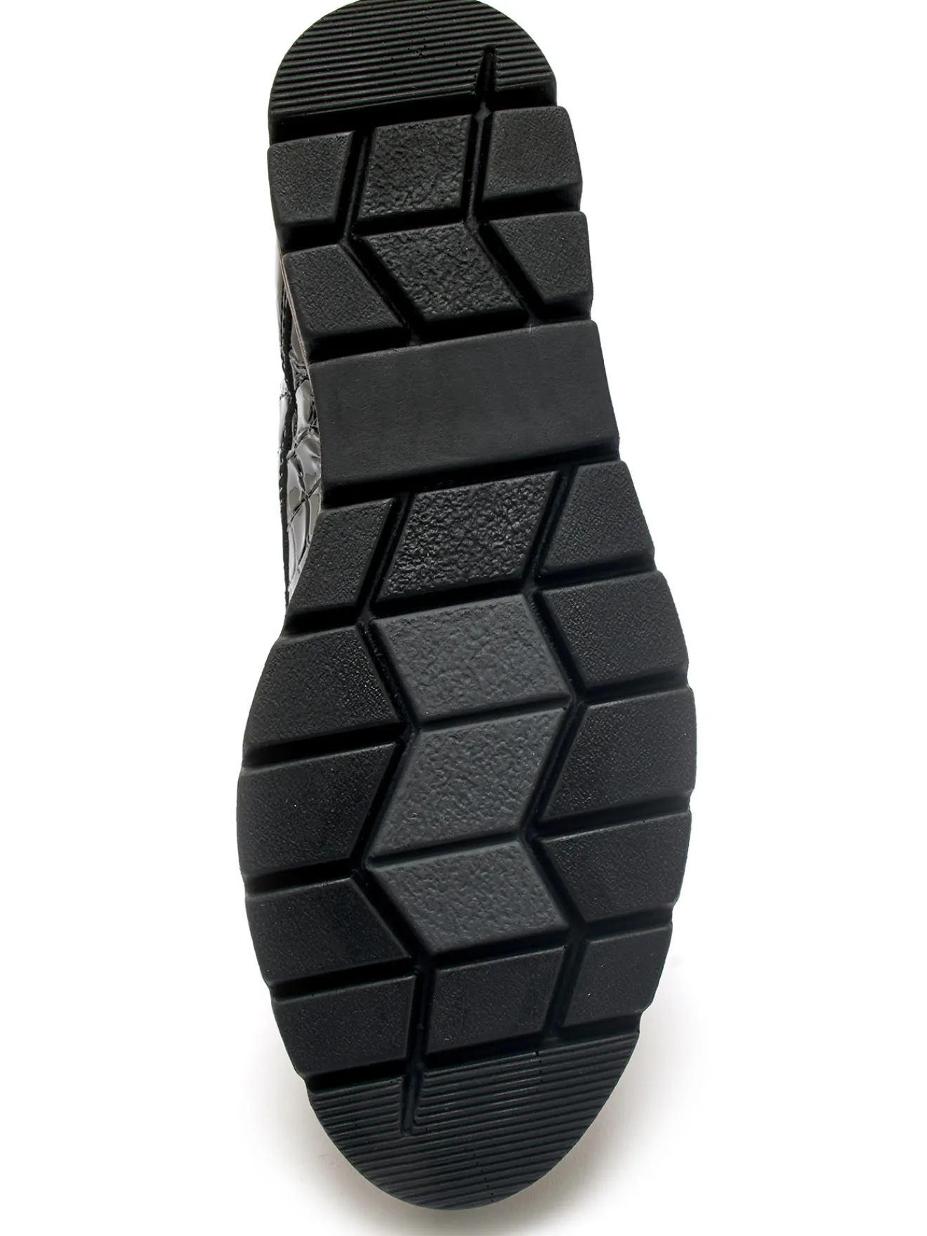 Clearance Derbies vernis façon croco Femme Baskets, Derbies