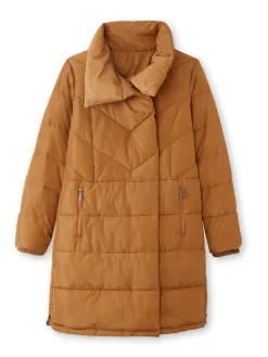 Clearance Doudoune matelassée col montant Femme Manteau, Parka