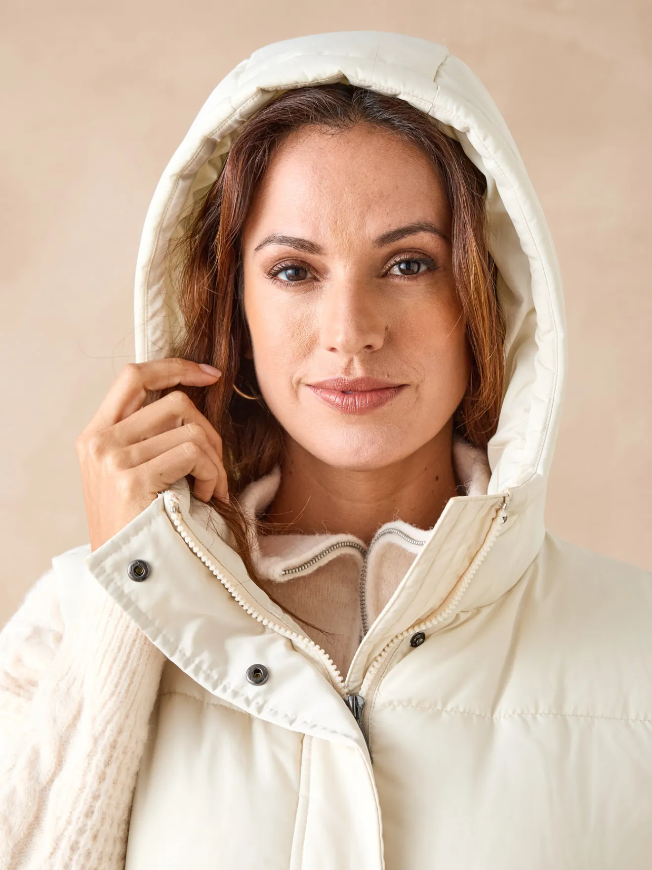 Discount Doudoune sans manches à capuche Femme Manteau, Parka