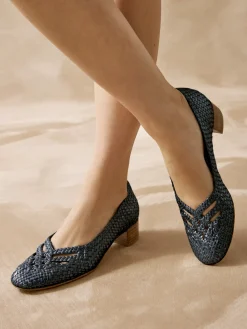 Outlet Escarpins tressés à aérosemelle Femme Escarpins