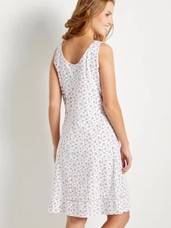 Fond de robe en pur coton long. 90cm Fond De Robe, Jupon