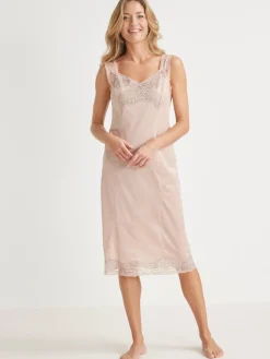 Clearance Fond de robe satiné longueur 90cm Fond De Robe, Jupon