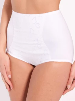 Discount Gaine-culotte plastron en maille brodée Gaine