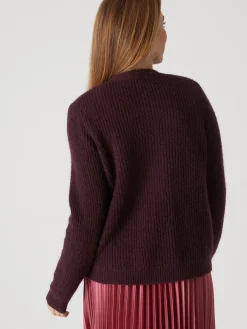 Best Gilet avec laine et mohair Femme Gilet