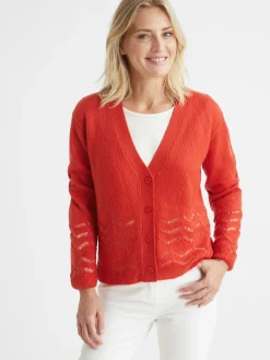 Discount Gilet long encolure V Femme Gilet