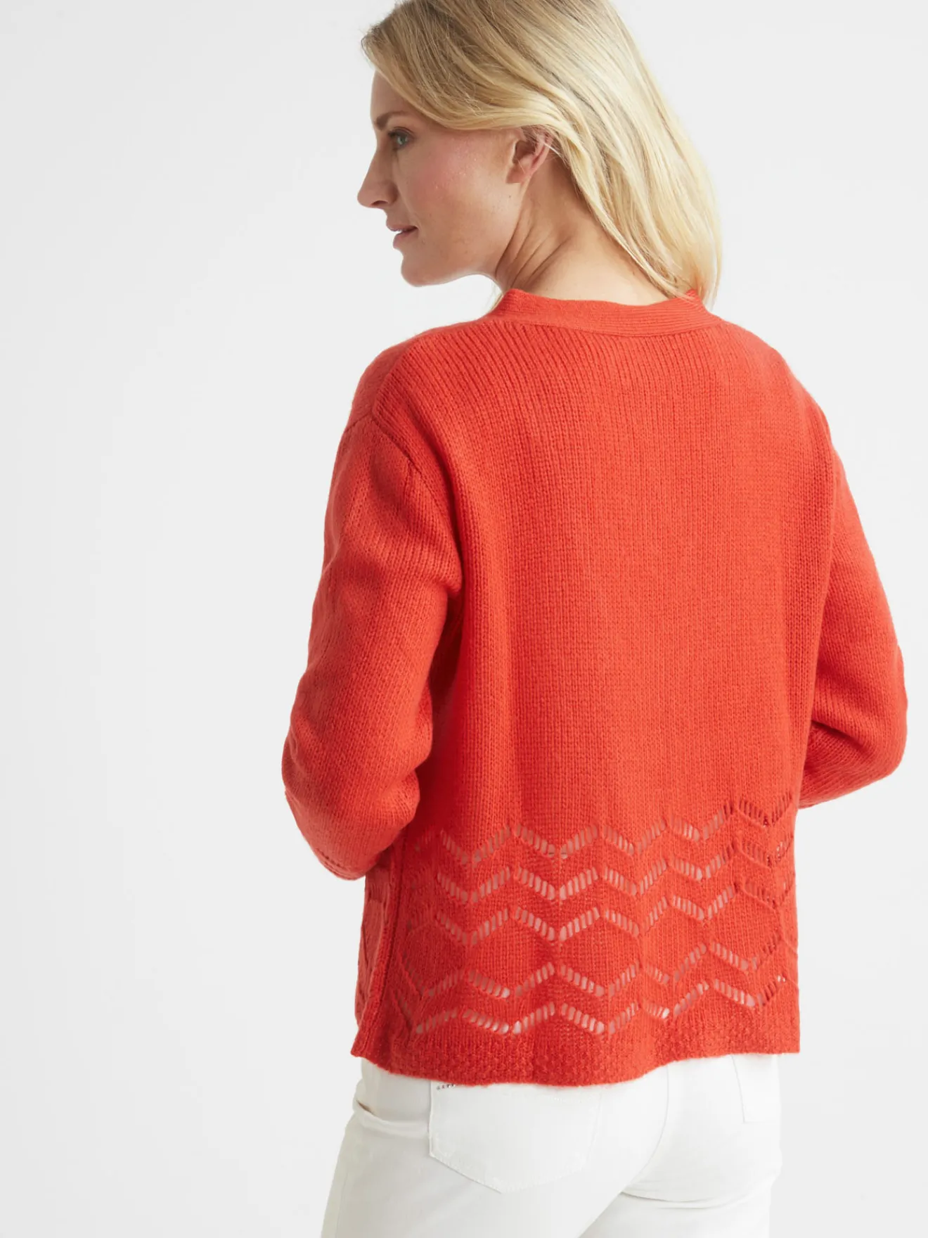 Discount Gilet long encolure V Femme Gilet