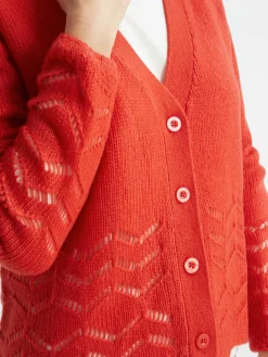 Discount Gilet long encolure V Femme Gilet