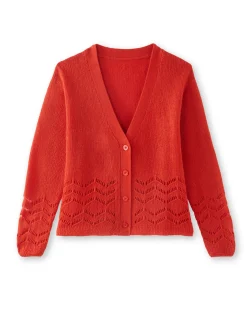 Discount Gilet long encolure V Femme Gilet