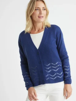 Clearance Gilet long encolure V Femme Gilet