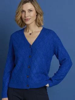 Discount Gilet maille fantaisie Femme Gilet