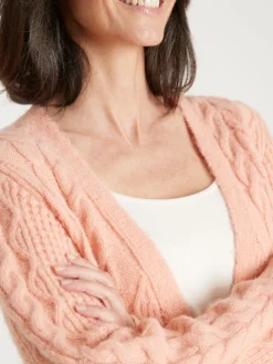 GIlet torsadé Femme Gilet