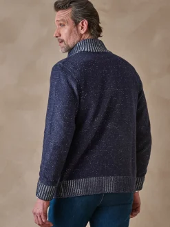 Clearance Gilet zippé col montant Homme Gilet, Cardigan