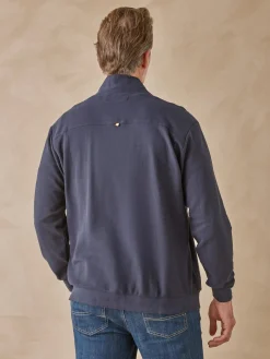 Discount Gilet zippé en maille piquée Homme Gilet, Cardigan