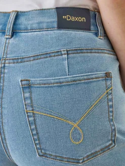 Best Jean droit taille haute stretch Femme Jean|Pantalon