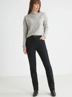 New Jean droit vous mesurez + d'1,60m Femme Jean|Pantalon