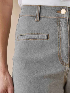 Discount Jean élastiqué bas évasé stature +1.60m Femme Jean|Pantalon