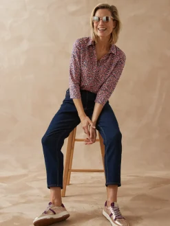 New Jean 7/8ème coupe Mom Femme Jean|Pantalon