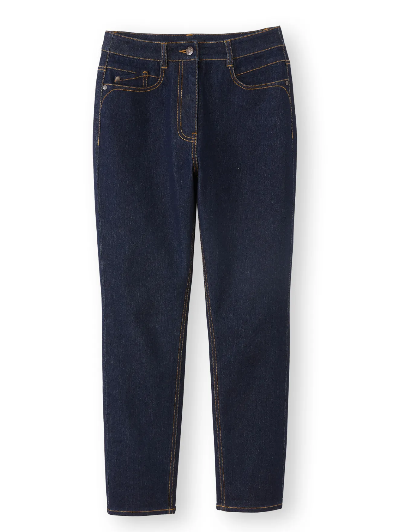 Clearance Jean 7/8ème taille haute Femme Pantalon|Jean