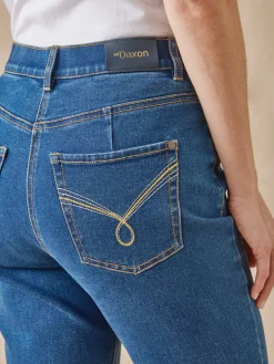 Sale Jean 7/8ème taille haute Femme Jean|Pantalon