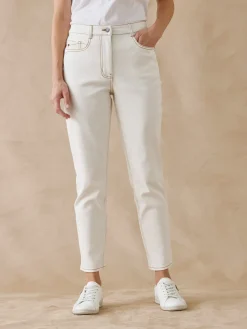 Sale Jean 7/8ème taille haute Femme Jean|Pantalon