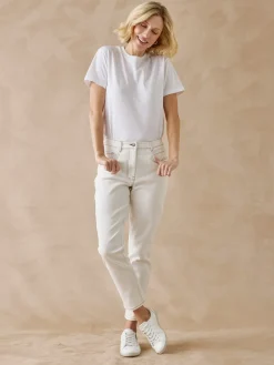 Sale Jean 7/8ème taille haute Femme Jean|Pantalon