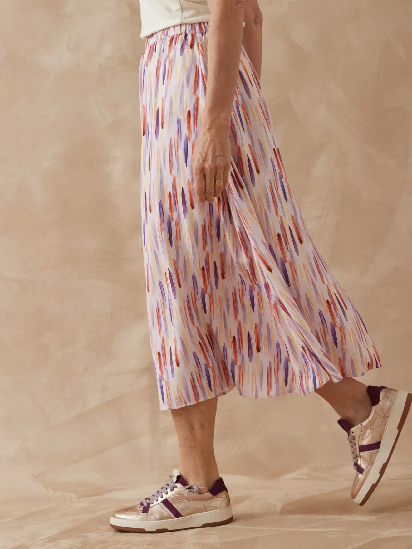 Clearance Jupe ample fluide Femme Jupe