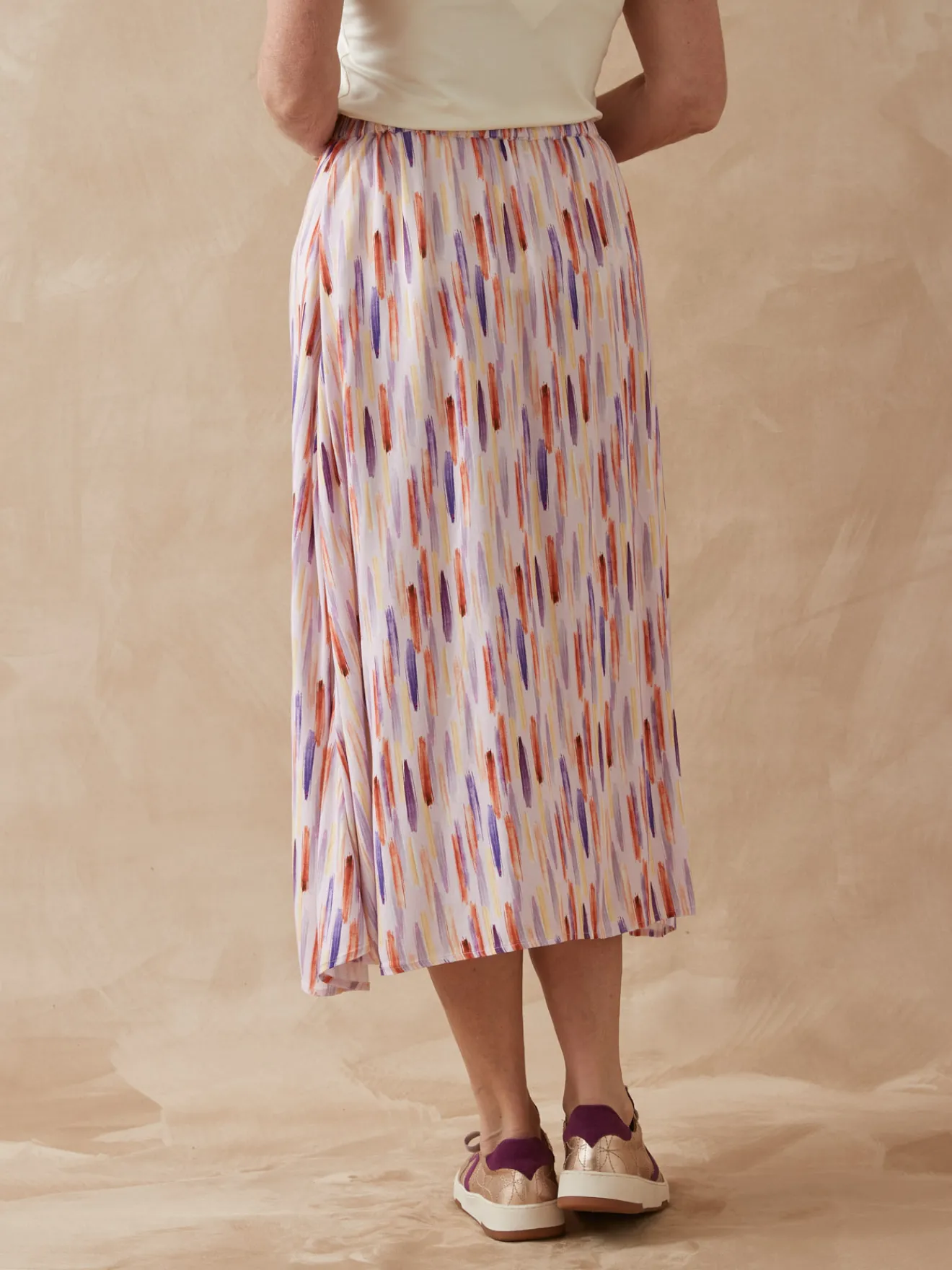 Clearance Jupe ample fluide Femme Jupe