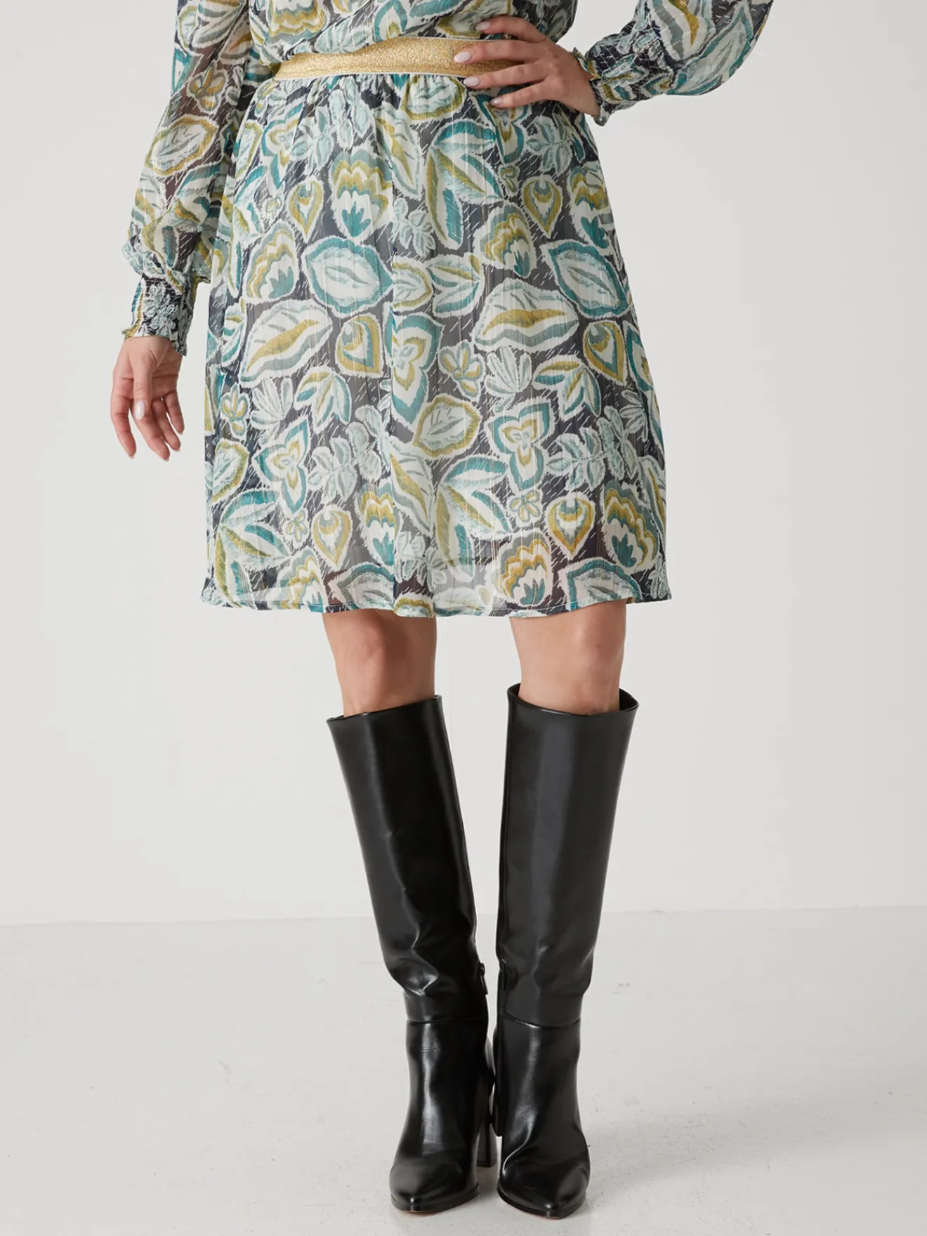 Sale Jupe courte en voile Femme Jupe