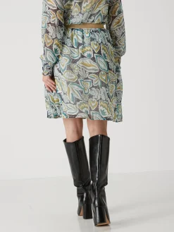 Sale Jupe courte en voile Femme Jupe