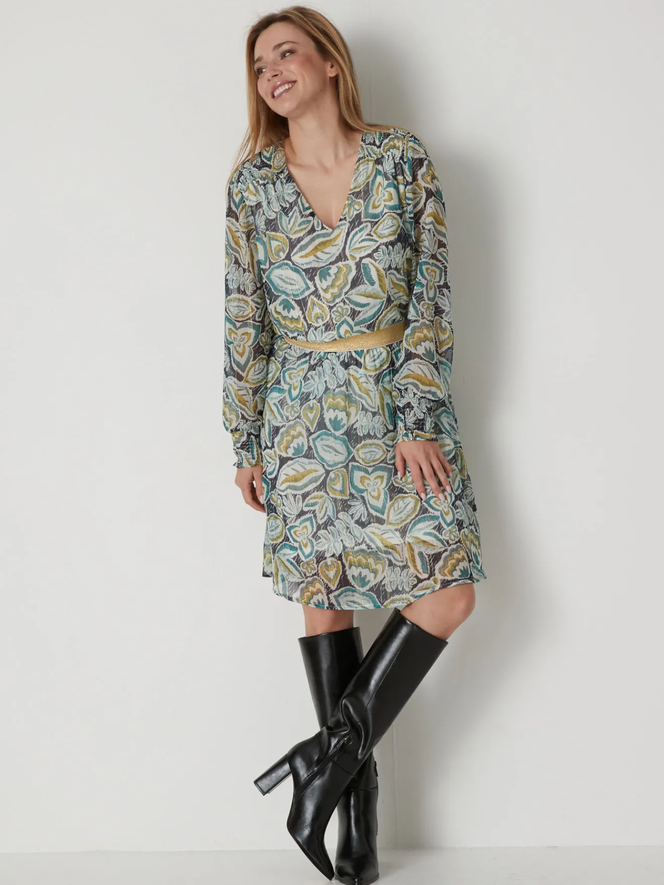 Sale Jupe courte en voile Femme Jupe