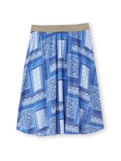 Online Jupe courte entièrement élastiquée Femme Jupe