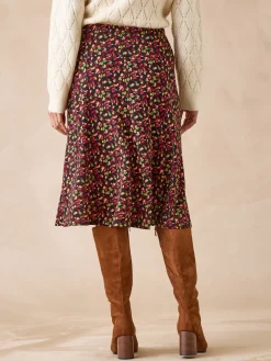 Sale Jupe en maille, entièrement élastiquée Femme Jupe