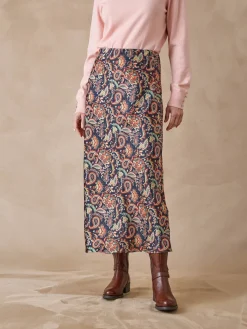 Online Jupe en satin élastiquée Femme Jupe