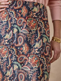 Online Jupe en satin élastiquée Femme Jupe