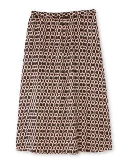 Outlet Jupe fluide entièrement élastiquée Femme Jupe