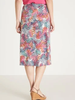 New Jupe élastiquée en maille Femme Jupe